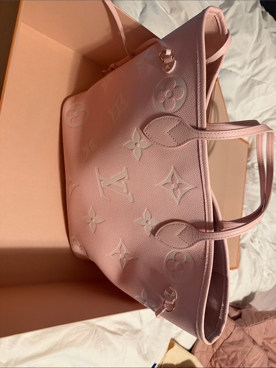 Louis Vuitton Handbags - Louis Vuitton Blush Pink Embossed Monogram Tote